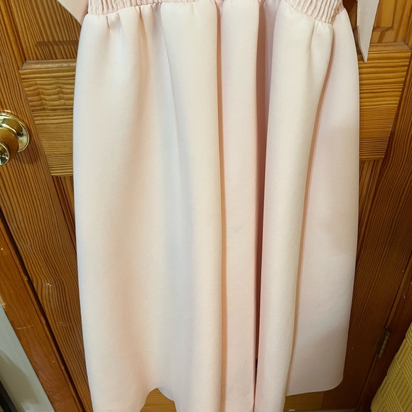 ASOS DESIGN shirred bunny tie prom midi dress - Picture 11 of 12